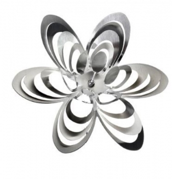 A300x - steel4you SKARAT Rohling Gartenstecker Blume zur Selbstmontage ohne Polaris-Perle / ohne Stiel